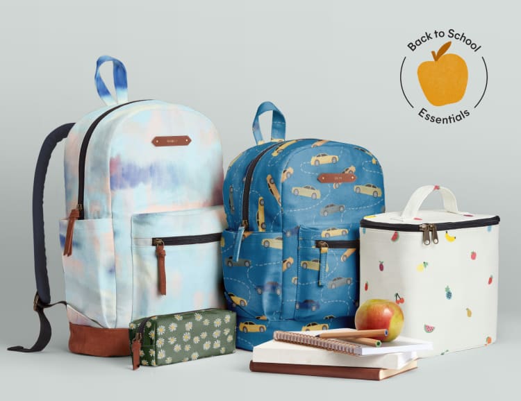Backpacks, Lunch Boxes, & Pencil Pouches